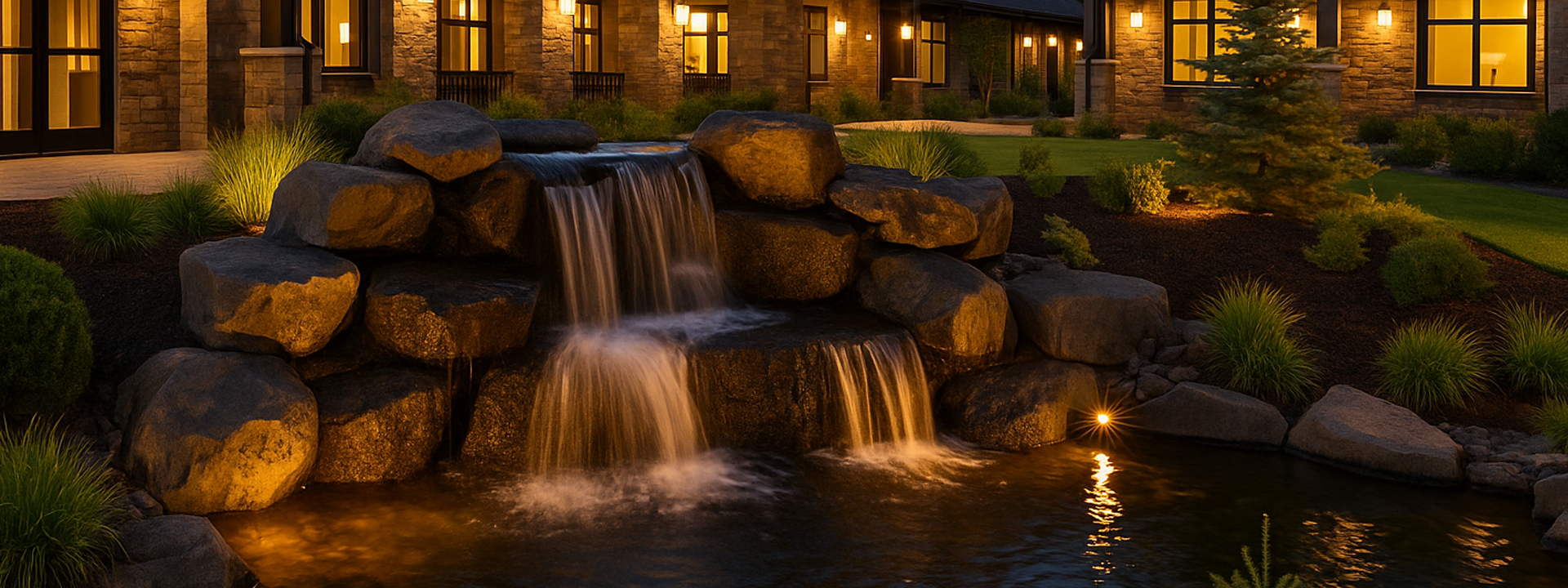 Custom Water Features and Ponds that Bring Your Landscape to Life